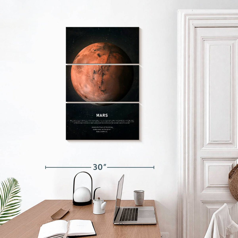 Oberle description de Mars, H 32 po x l 20 po