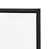 Black Floater Framed