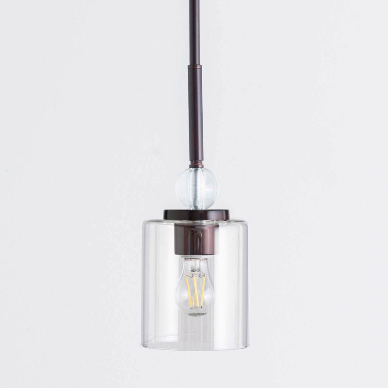 Achillefs 1 - Light Single Pendant, Oil Rubbed Bronze