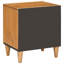 40cm W Solid Wood Bedside Table-804325361