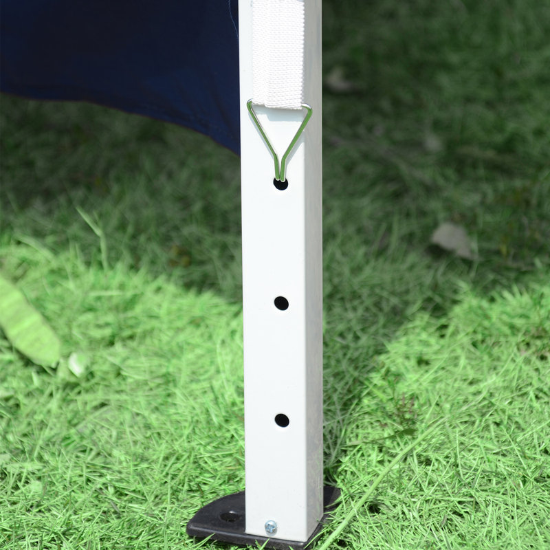 3m x 3m Steel Pop-Up Gazebo, Blue