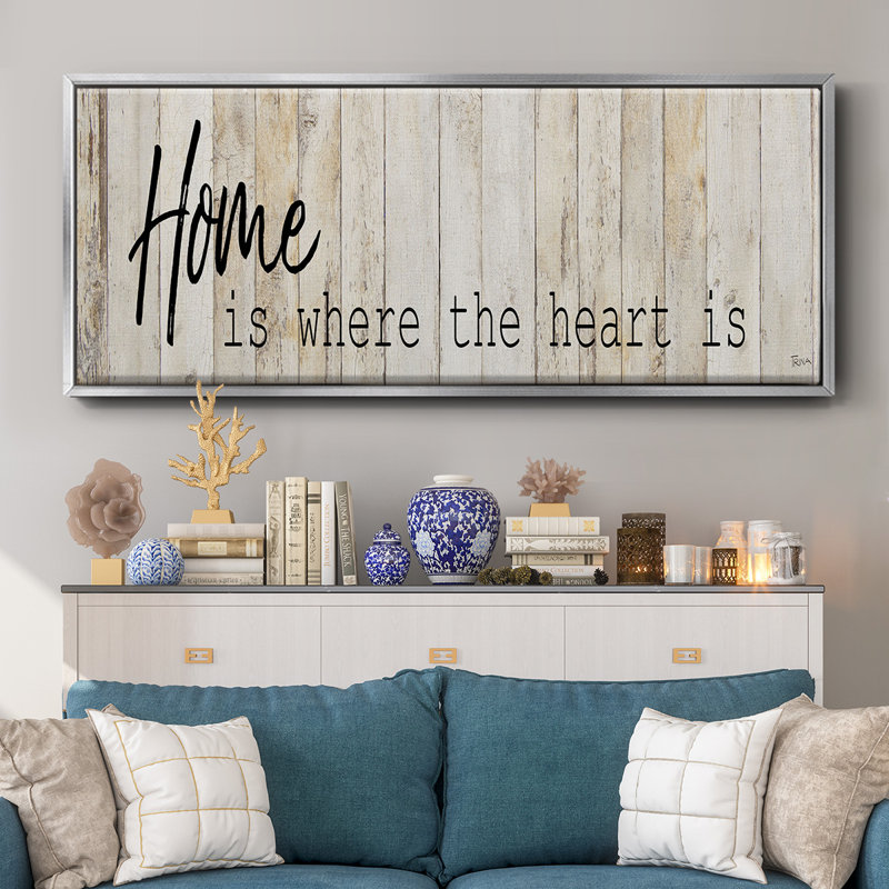 Home - Toile encadrée, H 12 po x l 30 po
