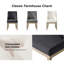 Ensemble de chaises de salle à manger en bois massif 21,2 po Hedda-2000460363-2000460364