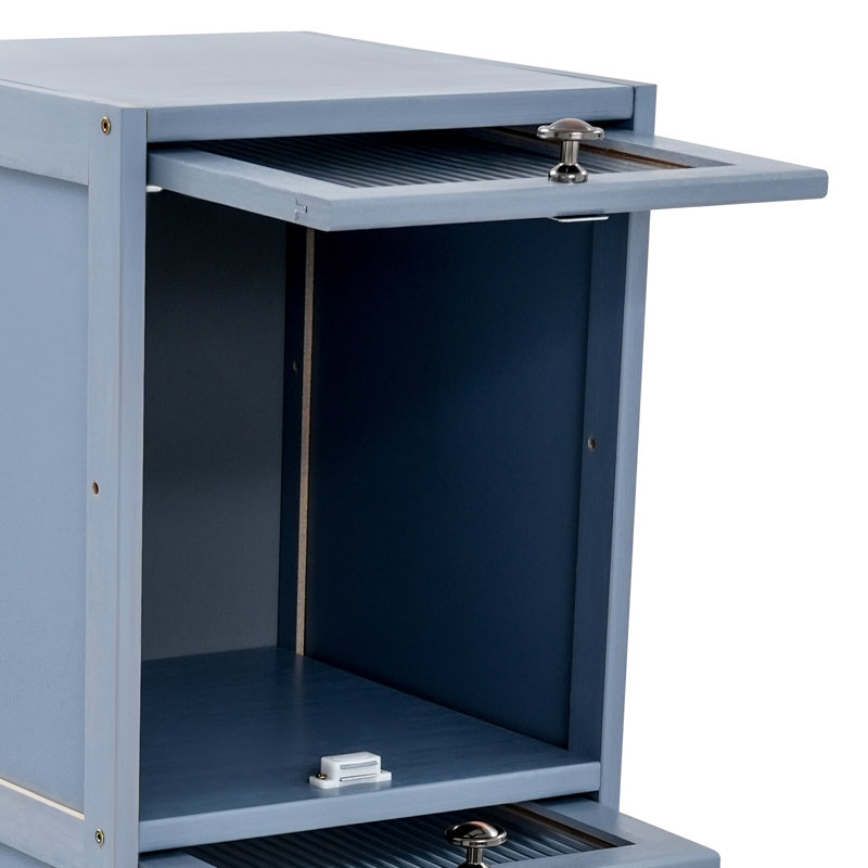 Petite armoire de rangement sur pied à 4 niveaux avec armoire de rangement pour chambre à coucher, salon et salle d'étude