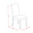 3 Piece Modern Dining Table Set Contains a Round Wooden Table with Pedestal and 2 Cream Linen Fabric Parson Dining Chairs, Mahogany-856811699-856811700-909101381