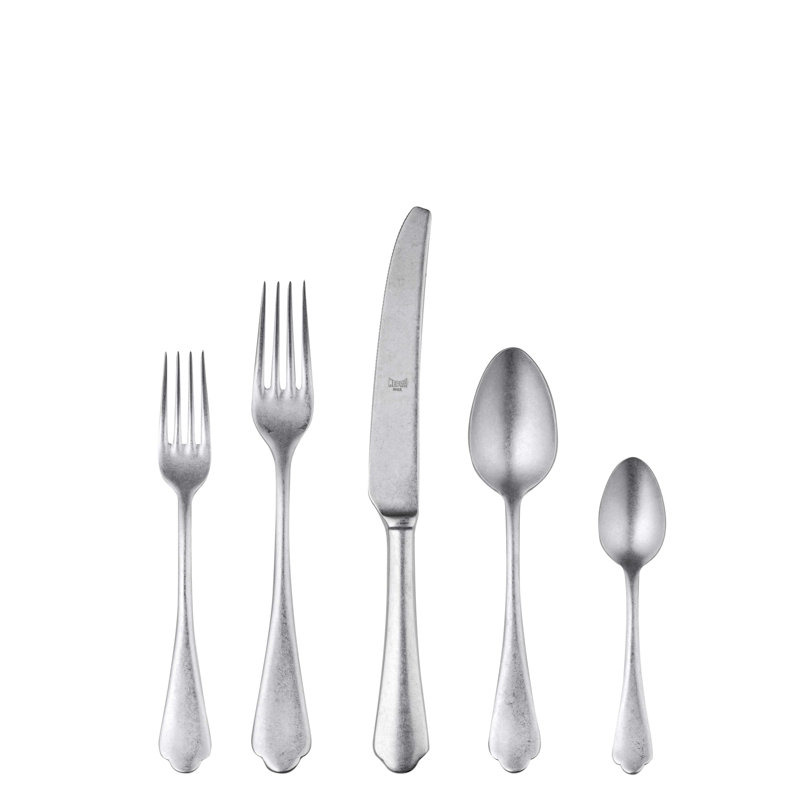 Ensemble de couverts MEPRA Dolce Vita, Étain