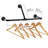 Angelite Iron Wall Mounted Coat Rack
