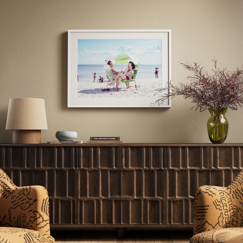 Rockaway Beach By Barbara Alper, White Maple, H 18" x W 24"