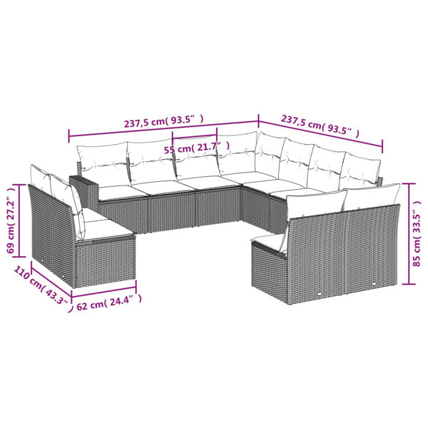 Dimensions du produit
