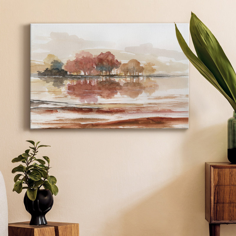 Earthy Dreams - peinture sur toile tendue, H 60 po x l 40 po x P 1 po