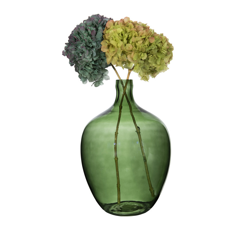 Glass Decorative Bottle, 40.64cm H x 27.94cm W x 27.94cm D