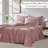 Vilano Springs Extra Deep Pocket Sheet Set, 6-Piece Ultra Soft Microfiber Sheets and Pillow Cases, Wrinkle Resistant, Easy Care-86340221-86340212