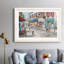 Café pittoresque - peinture encadrée-340469605-340469609
