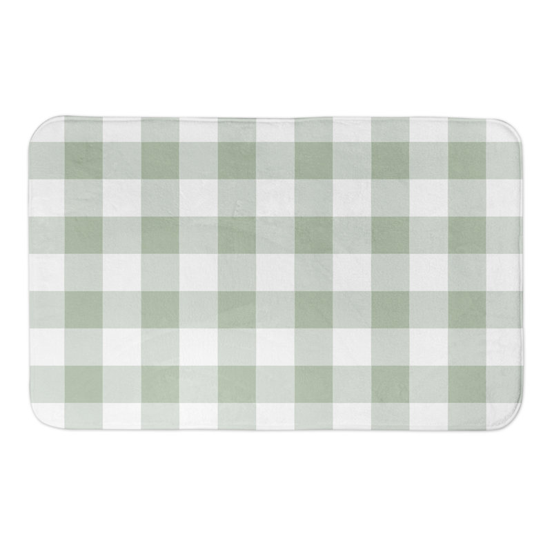 Tapis pour salle de bain Didcot, Sauge pâle