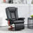Manual Swivel Recliner Chair, Reclining Chair With Footrest For Living Room-569535820