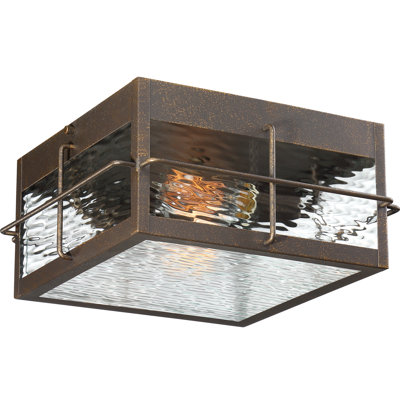Plafonnier encastré d'extérieur 2 lumières Lasky