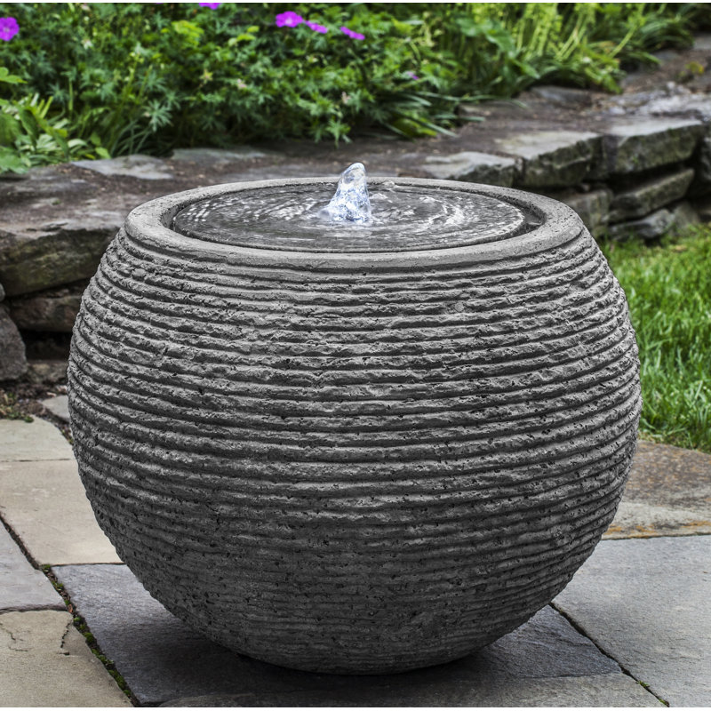 Sonora Urn Fountain, 15.75" H x 19.75" W x 19.75" D