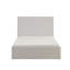 Tête de lit tapissier de 52 po de hauteur Elegant Simplicity, aucun sommier requis, assemblage facile-2032399832