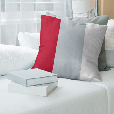 Striped Linen Reversible Pillow Cover