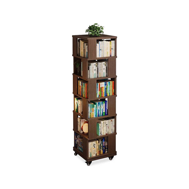 Brown Modern Solid wood Standard Bookcase