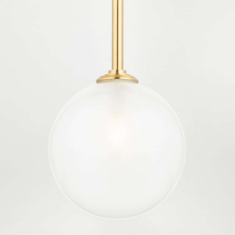 Mitzi H122102-AGB Ashleigh-8W 2 LED Wall Sconce, Aged Brass
