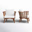 Chaise de patio avec coussins Cherri