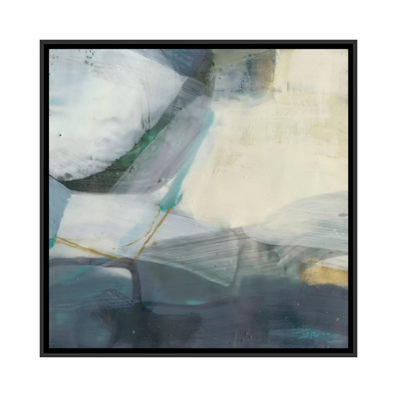 « défense iv », impression sur toile, H 37 po x l 37 po x P 1,5 po, Toile avec cadre noir, Pas de tapis