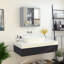 HOMCOM Bathroom Mirror Cabinet, Bathroom Cabinet-55243481
