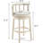 Modern Bar Stools,Leather Wooden Bar Stools