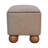 Rexine Upholstered Ottoman
