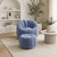 Fauteuil à billes avec repose-pieds-393004109