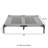 PETMAKER 36x29.75-Inch Elevated Large Dog Bed - Portable Pet Bed with Carrying Case, Gray-136279473-136279476