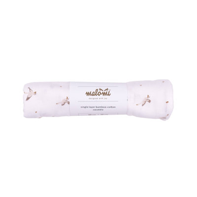 60% Rayon From Bamboo, 40% Cotton Swaddle