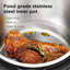 COMFEE' 1200W Multifunctional Household Pressure Cooker 7.6L Stainless Steel Inner Pot