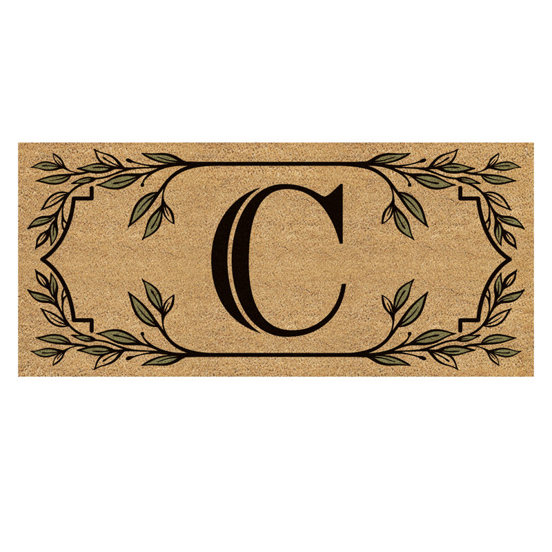Non-Slip Outdoor Doormat, C
