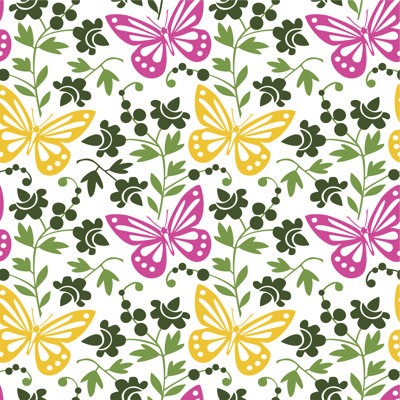 Peotone, papillons sur toile, impression