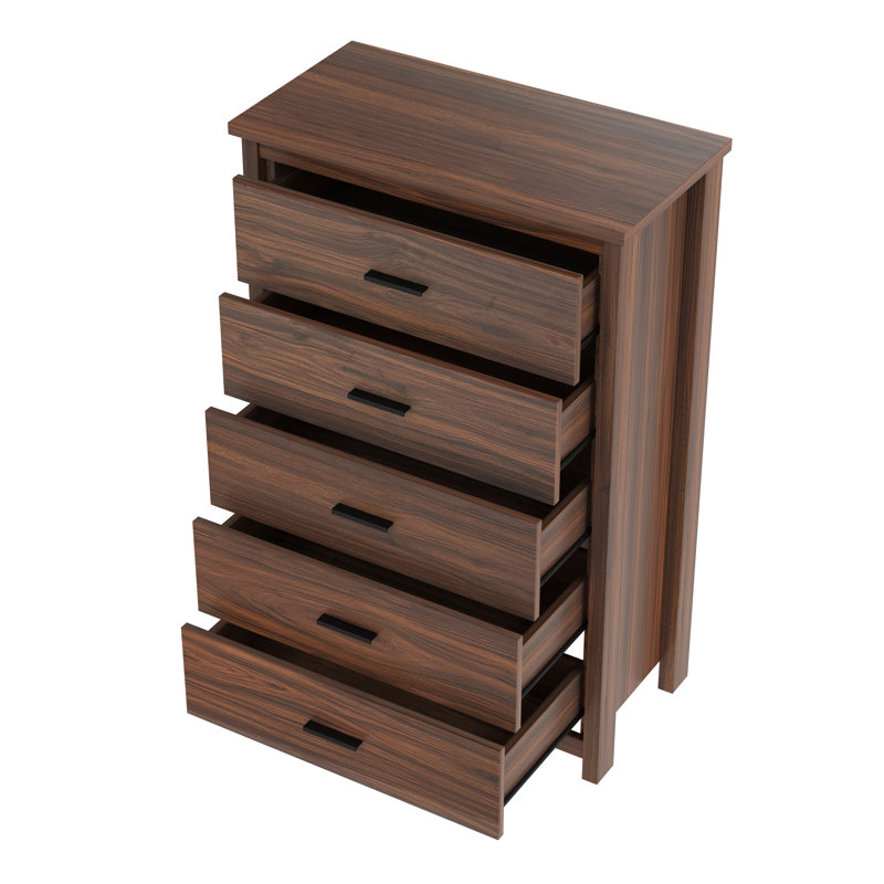 Ensemble de chambre à coucher 4 pièces en noyer