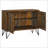 Komomo Grey 1-Adjustable Shelf Accent Cabinet