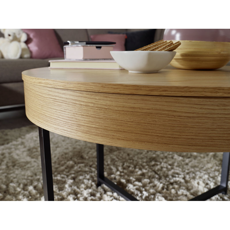Roger Cross Legs Coffee Table with Storage