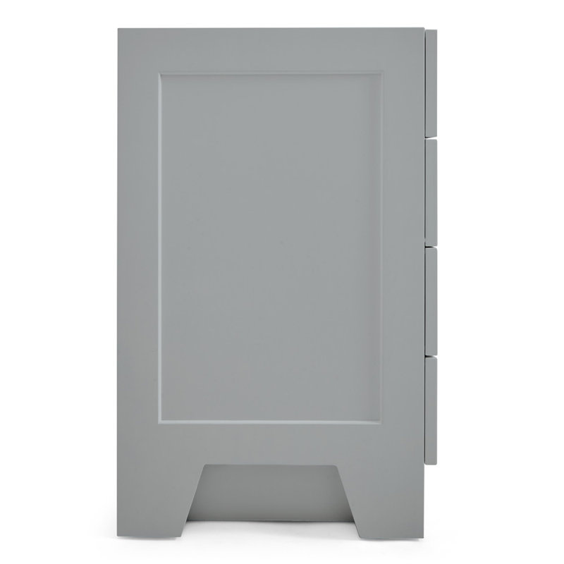 54" Single Bathroom Vanity Base Only, Gray