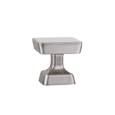 Utopia Alley Bergen Cabinet Ring Pull Knob - Decorative Cabinet Drop Pull Knobs For Cabinets And Drawers - Vintage Cabinet Hardware With Hand Finished Brushed Nickel - Metal Drawer Pull Knobs 1.16" (Set Of 10)
