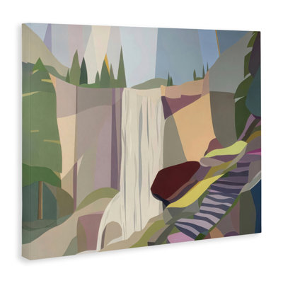 Yosemite & Mist Trail Canvas, design by Melba Browne