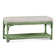 Summer Retreat Wicker Shelf Storage Bench