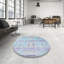 Tapis oriental mauve / bleu-258016367