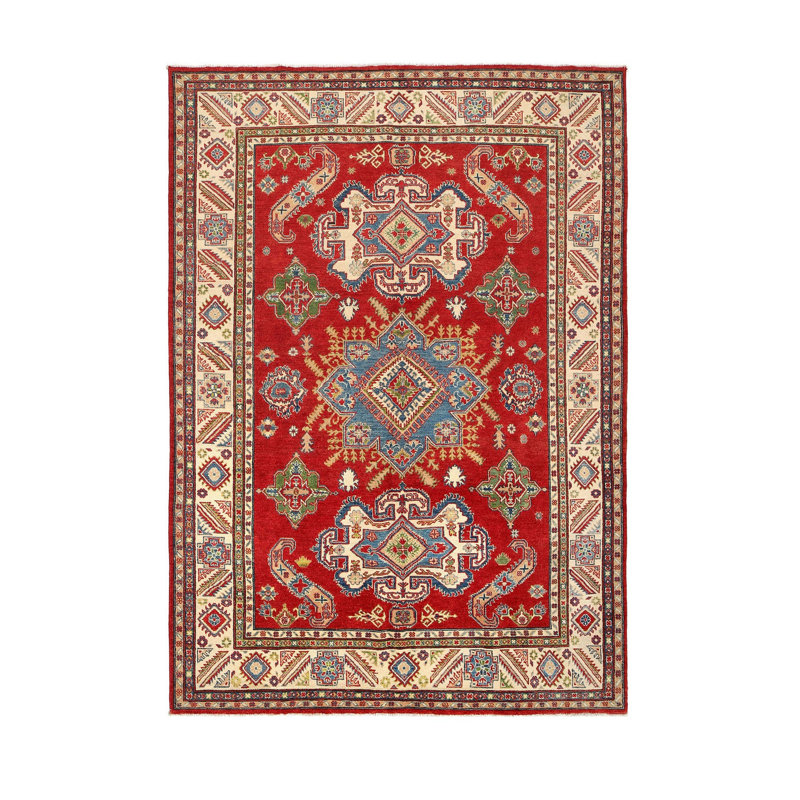 Tapis rectangulaire en laine 6 pi 6 po x 9 pi 8 po
