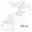 Retro 5-piece dining set extendable round table and 4 chairs,round table top with leaf,dining table set,dining room set Bowlds-388632137-388632247