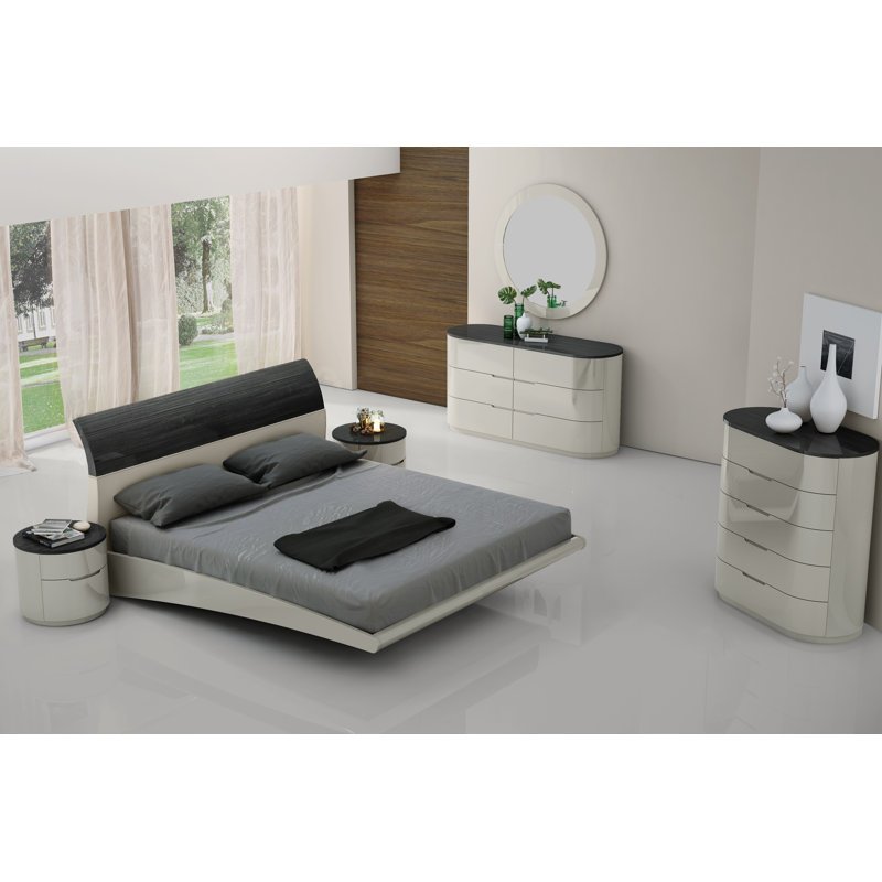 Sleigh Bed, King