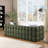 Square Shape Tufted Loveseat-222230674
