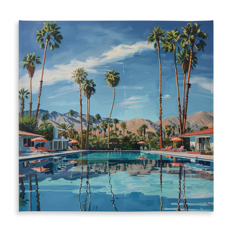 Palm Trees Tablecloth - Perfect Indoor/Outdoor Home Decor