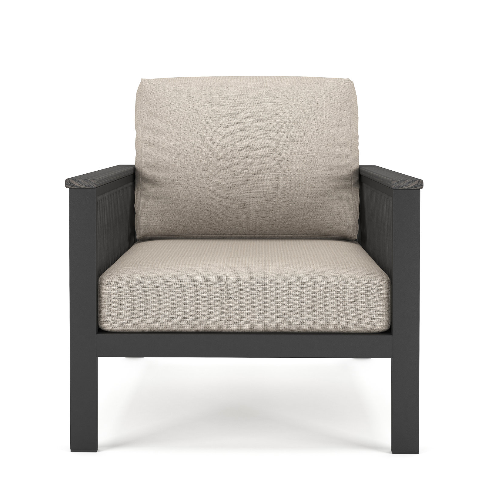 Townsend Sunbrella® Patio Lounge Chair, Cast Silver Sunbrella®